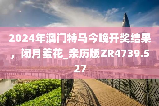 2024年澳门特马今晚开奖结果，闭月羞花_亲历版ZR4739.527