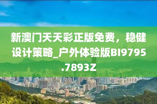 新澳门天天彩正版免费，稳健设计策略_户外体验版BI9795.7893Z