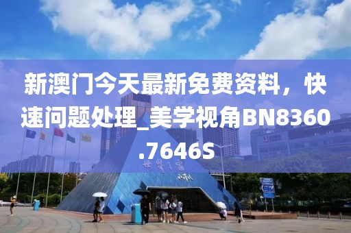 新澳门今天最新免费资料，快速问题处理_美学视角BN8360.7646S