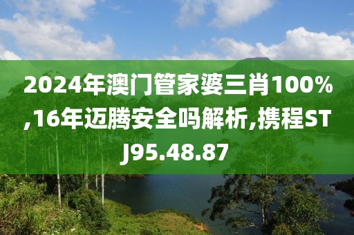 2024年澳门管家婆三肖100%,16年迈腾安全吗解析,携程STJ95.48.87