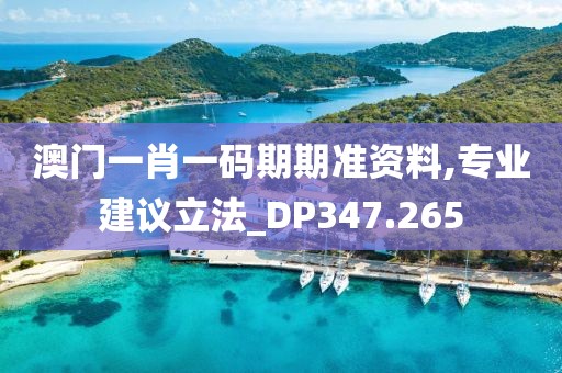 澳门一肖一码期期准资料,专业建议立法_DP347.265