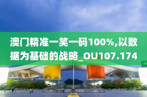 澳门精准一笑一码100%,以数据为基础的战略_OU107.174