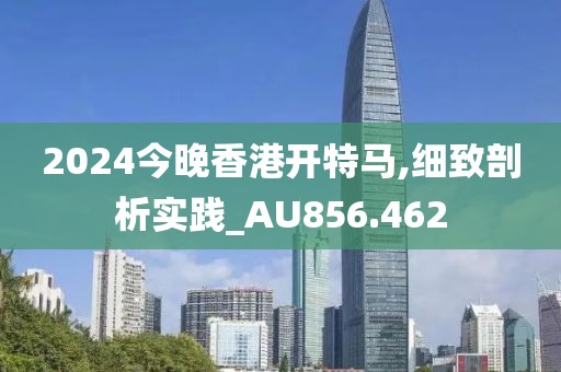 2024今晚香港开特马,细致剖析实践_AU856.462
