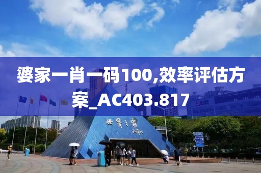婆家一肖一码100,效率评估方案_AC403.817