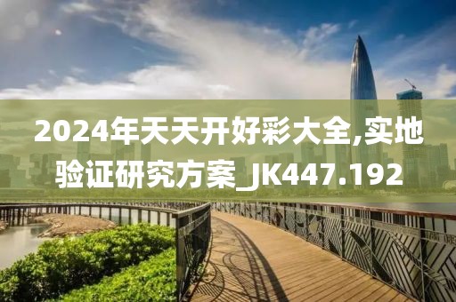 2024年天天开好彩大全,实地验证研究方案_JK447.192