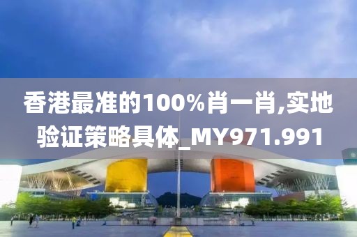 香港最准的100%肖一肖,实地验证策略具体_MY971.991