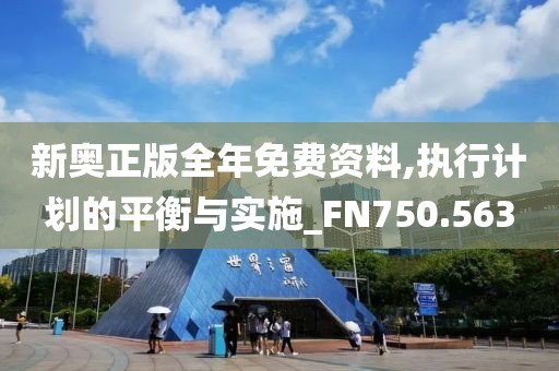 新奥正版全年免费资料,执行计划的平衡与实施_FN750.563
