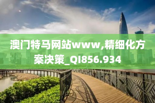 澳门特马网站www,精细化方案决策_QI856.934