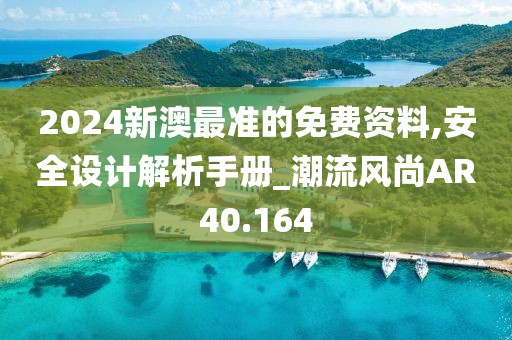 2024新澳最准的免费资料,安全设计解析手册_潮流风尚AR40.164