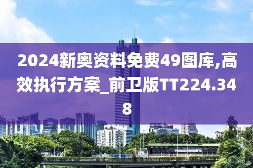 2024新奥资料免费49图库,高效执行方案_前卫版TT224.348
