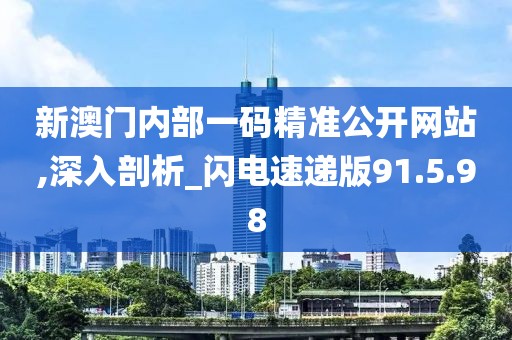 新澳门内部一码精准公开网站,深入剖析_闪电速递版91.5.98