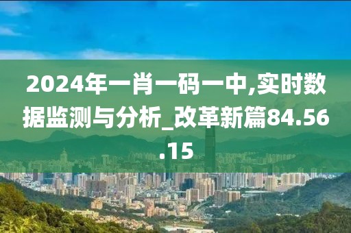 2024年一肖一码一中,实时数据监测与分析_改革新篇84.56.15