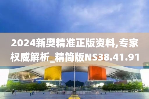2024新奥精准正版资料,专家权威解析_精简版NS38.41.91