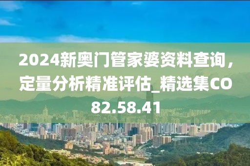 2024新奥门管家婆资料查询，定量分析精准评估_精选集CO82.58.41