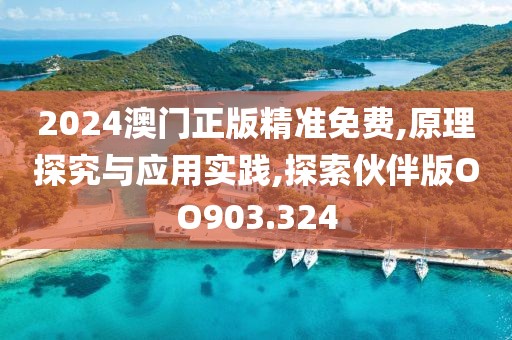 2024澳门正版精准免费,原理探究与应用实践,探索伙伴版OO903.324
