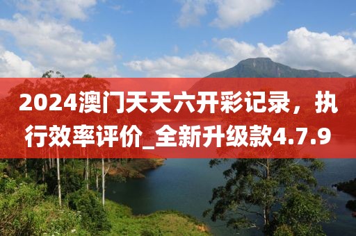 2024澳门天天六开彩记录，执行效率评价_全新升级款4.7.90