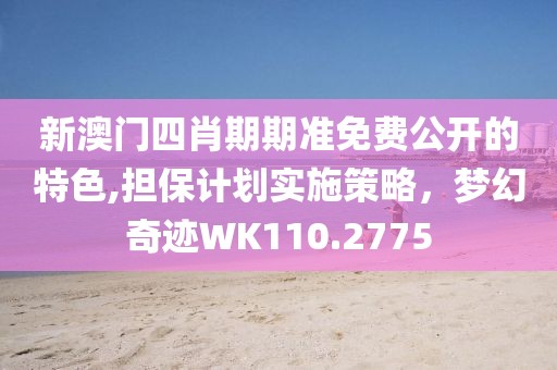 新澳门四肖期期准免费公开的特色,担保计划实施策略，梦幻奇迹WK110.2775