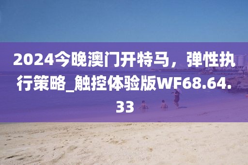 2024今晚澳门开特马，弹性执行策略_触控体验版WF68.64.33
