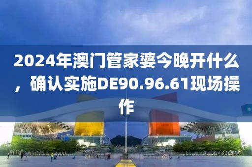 2024年澳门管家婆今晚开什么，确认实施DE90.96.61现场操作