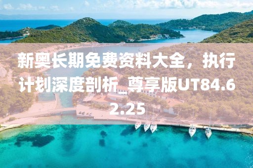 新奥长期免费资料大全，执行计划深度剖析_尊享版UT84.62.25