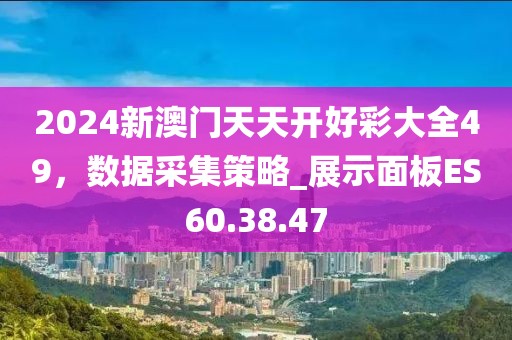 2024新澳门天天开好彩大全49，数据采集策略_展示面板ES60.38.47