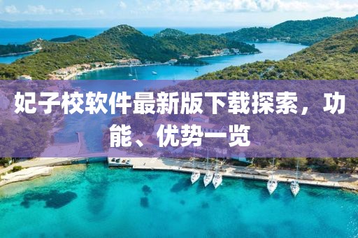 妃子校软件最新版下载探索，功能、优势一览