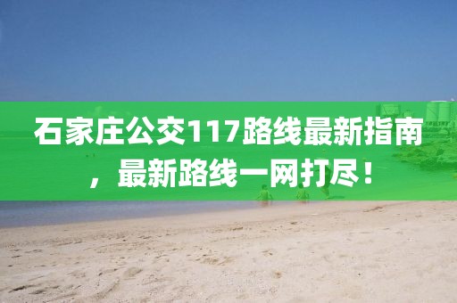 石家庄公交117路线最新指南，最新路线一网打尽！