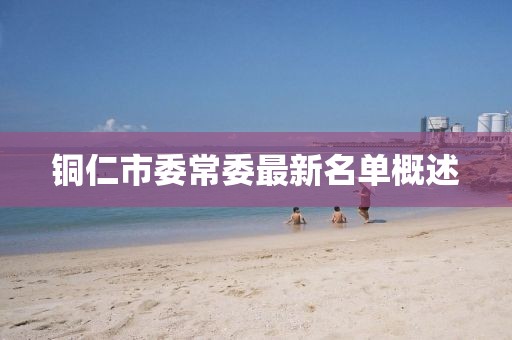 铜仁市委常委最新名单概述