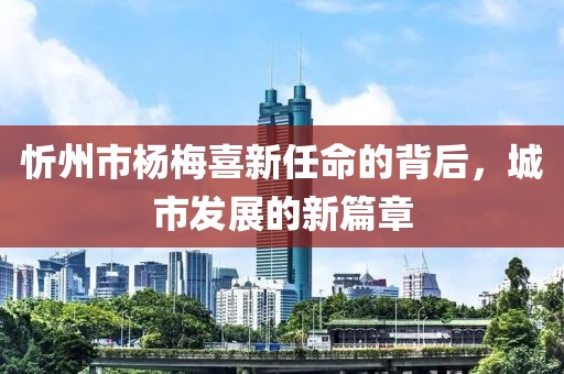 忻州市杨梅喜新任命的背后，城市发展的新篇章