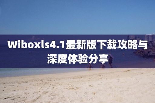 Wiboxls4.1最新版下载攻略与深度体验分享