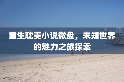 重生耽美小说微盘，未知世界的魅力之旅探索