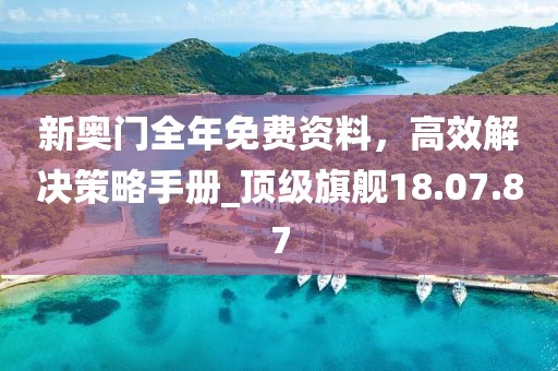 新奥门全年免费资料，高效解决策略手册_顶级旗舰18.07.87