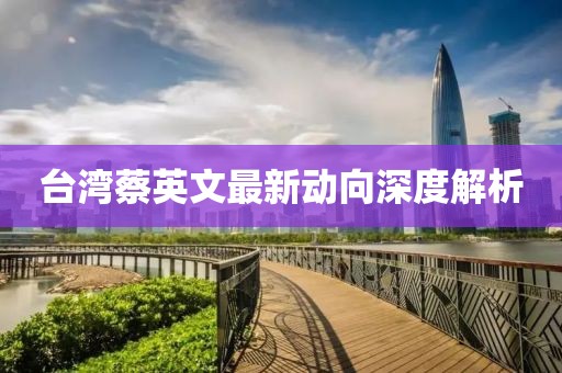 台湾蔡英文最新动向深度解析