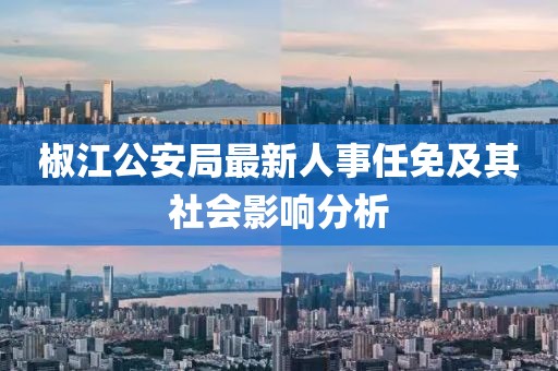椒江公安局最新人事任免及其社会影响分析