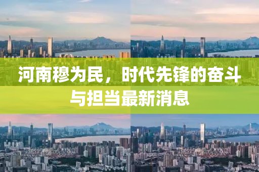 河南穆为民，时代先锋的奋斗与担当最新消息