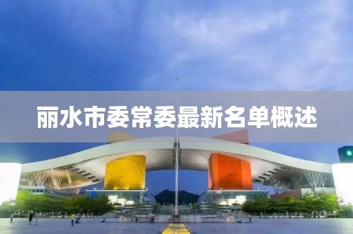 丽水市委常委最新名单概述