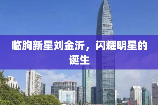 临朐新星刘金沂，闪耀明星的诞生