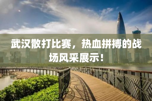 武汉散打比赛，热血拼搏的战场风采展示！