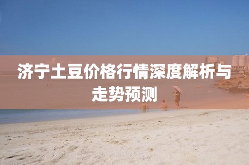 济宁土豆价格行情深度解析与走势预测
