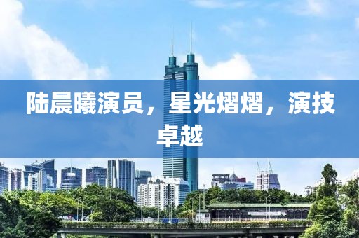 陆晨曦演员，星光熠熠，演技卓越