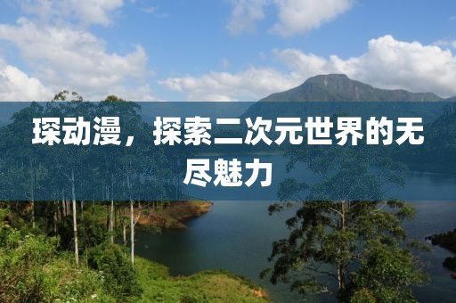 琛动漫，探索二次元世界的无尽魅力