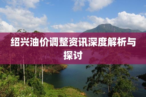 绍兴油价调整资讯深度解析与探讨