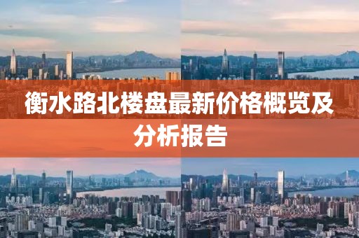 衡水路北楼盘最新价格概览及分析报告