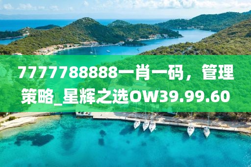 7777788888一肖一码，管理策略_星辉之选OW39.99.60
