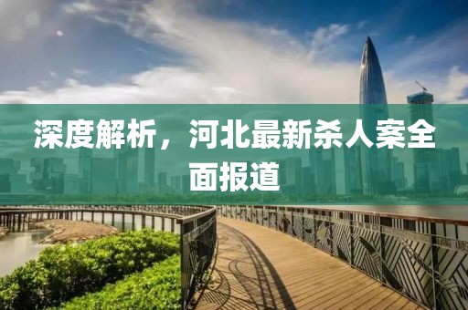 深度解析，河北最新杀人案全面报道