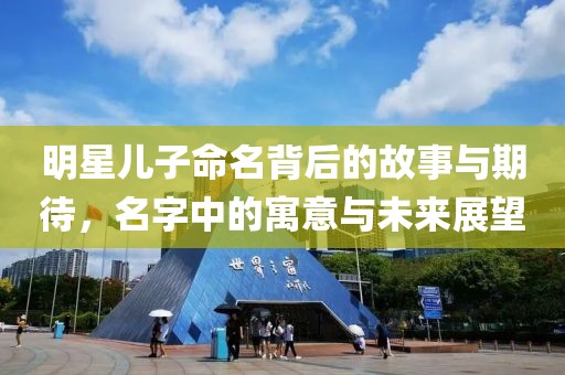 明星儿子命名背后的故事与期待，名字中的寓意与未来展望
