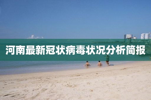 河南最新冠状病毒状况分析简报