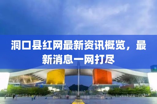 洞口县红网最新资讯概览，最新消息一网打尽