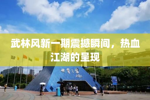 武林风新一期震撼瞬间，热血江湖的呈现