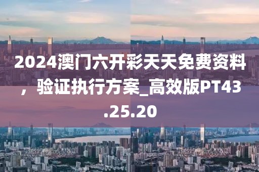2024澳门六开彩天天免费资料，验证执行方案_高效版PT43.25.20
